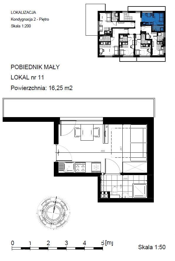 16 kompaktowych lokali – od 14,05 m² do 24,80 m² | Pobiednik Mały - zdjęcie 10