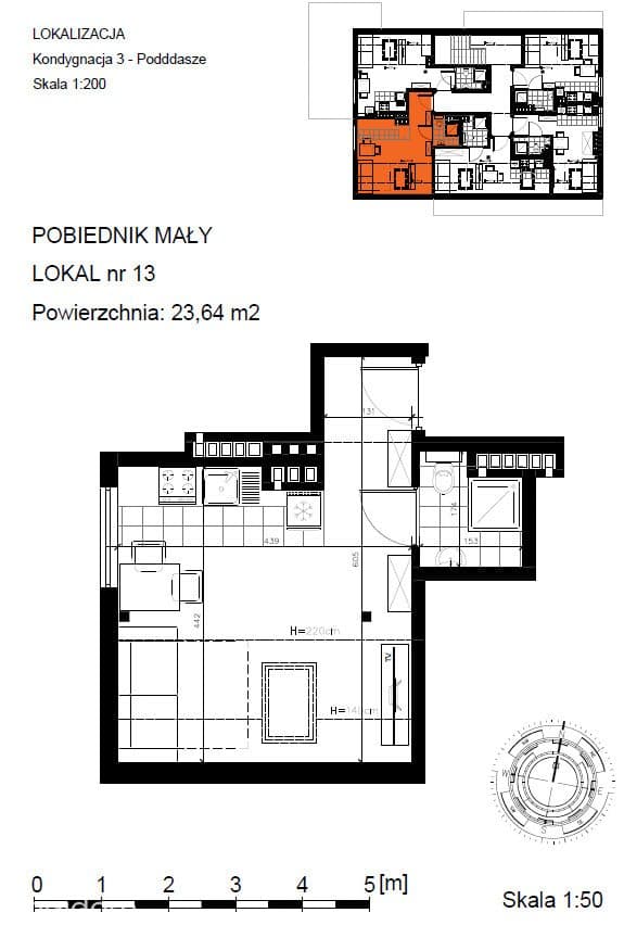 16 kompaktowych lokali – od 14,05 m² do 24,80 m² | Pobiednik Mały - zdjęcie 11
