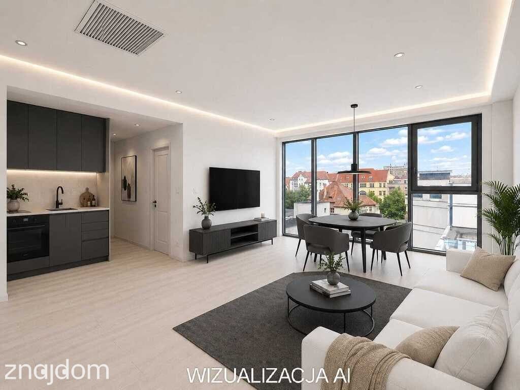 2 pok. apartament w Sky Garden! Stan deweloperski!