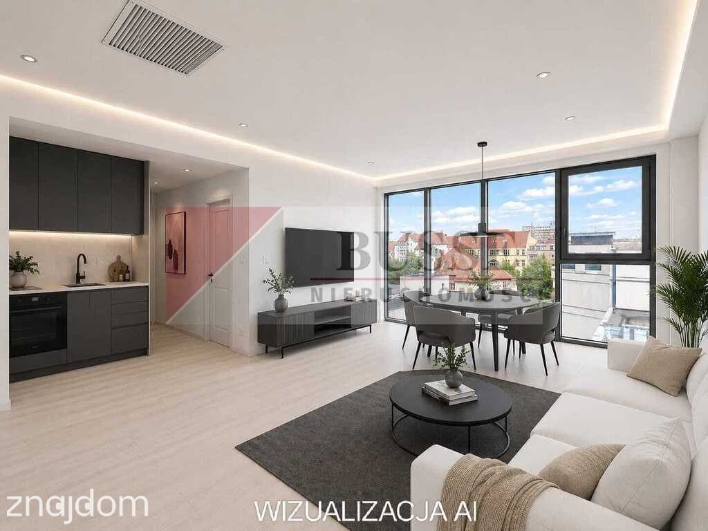 2 pok. apartament w Sky Garden! Stan deweloperski!