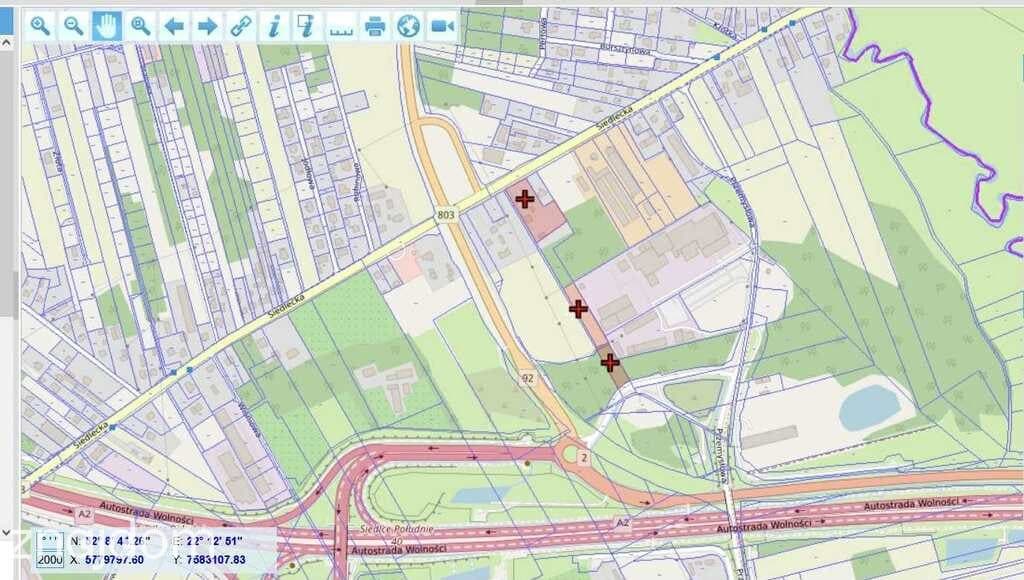 Działki MU przy A2 – pełne media! 5041 m² + 4153 m - zdjęcie 3