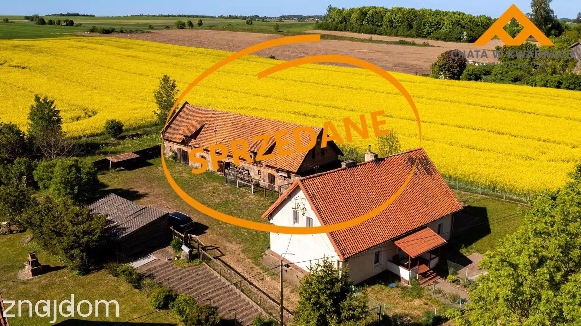 Dom z przepiękną, dużą działką!