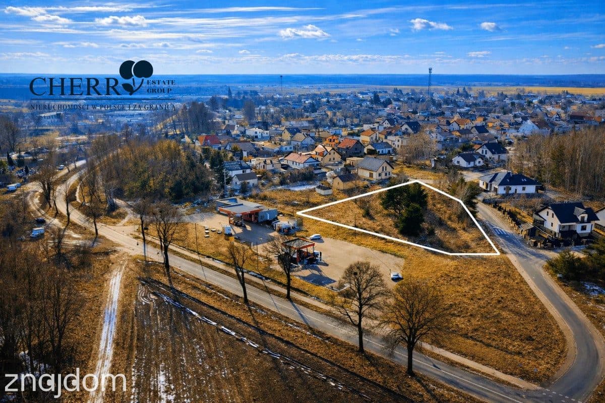 Działka mieszkaniowo-usługowa z MPZP