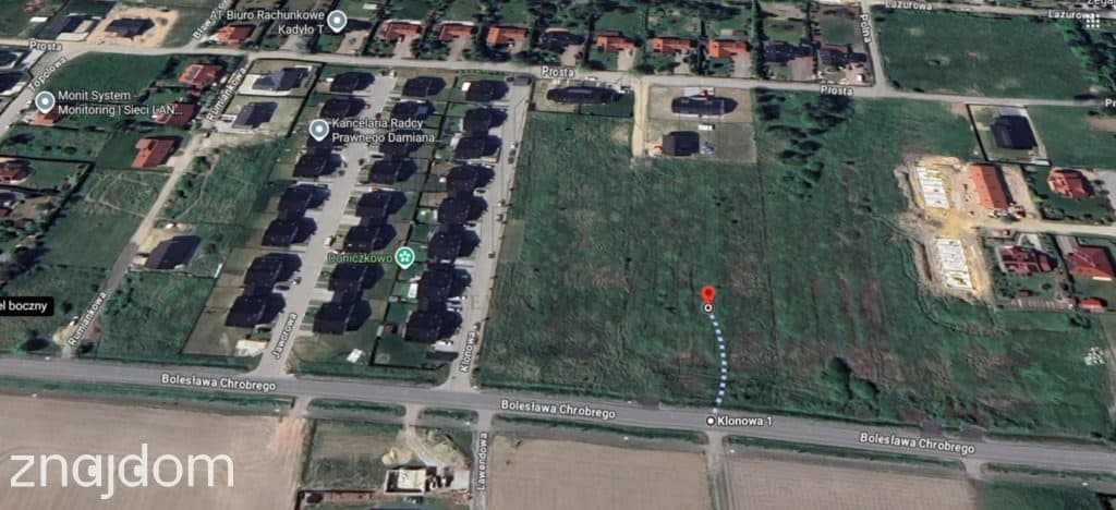 Działka 1030m2 i 993m2 z WZ pod budowę HIT