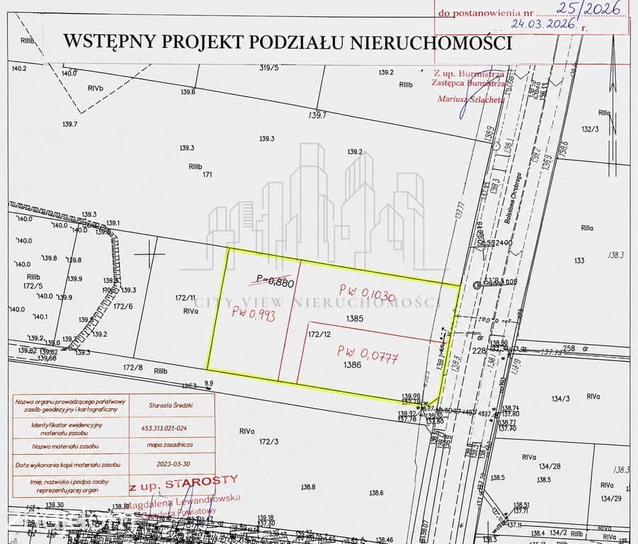 Działka 1030m2 i 993m2 z WZ pod budowę HIT - zdjęcie 3