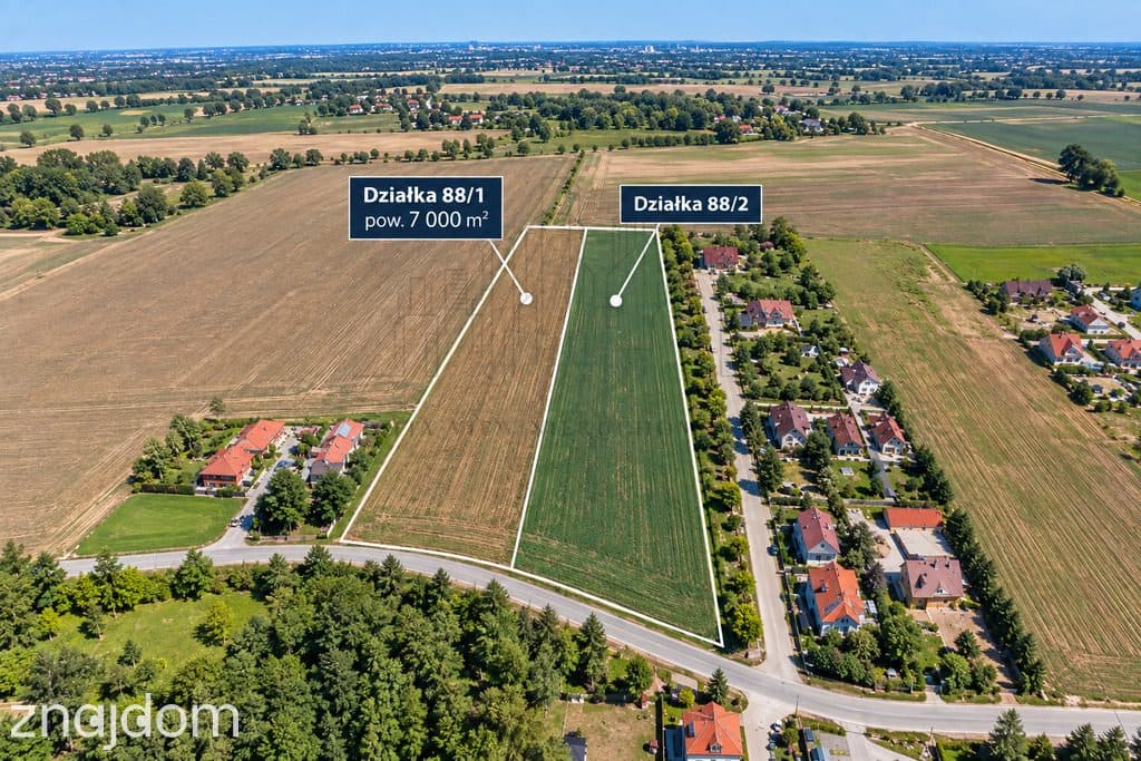 DZIAŁKA 70 a pod budowę mieszkaniową jednorodzinną