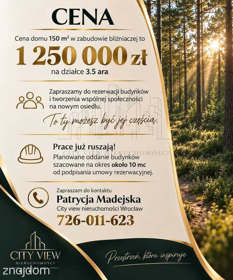 Nowe osiedle/Bliźniak/pompa ciepła/ogród/w lesie - zdjęcie 2