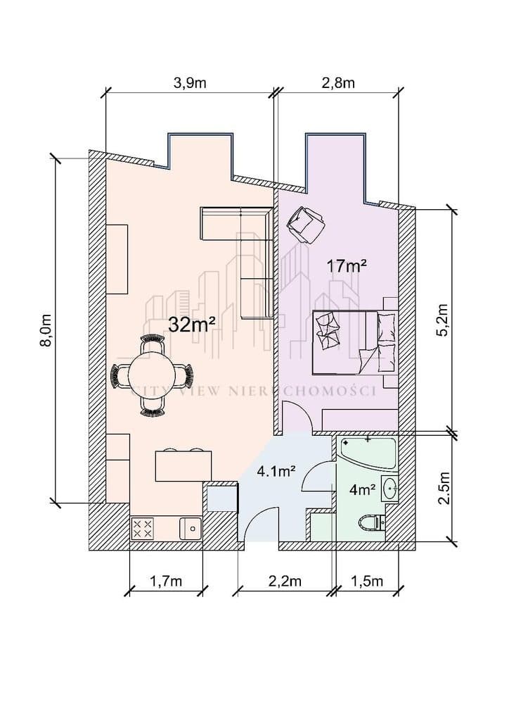 Mieszkanie 57 m² | 2 pokoje | Garaż podziemny | Wojszyce - zdjęcie 13