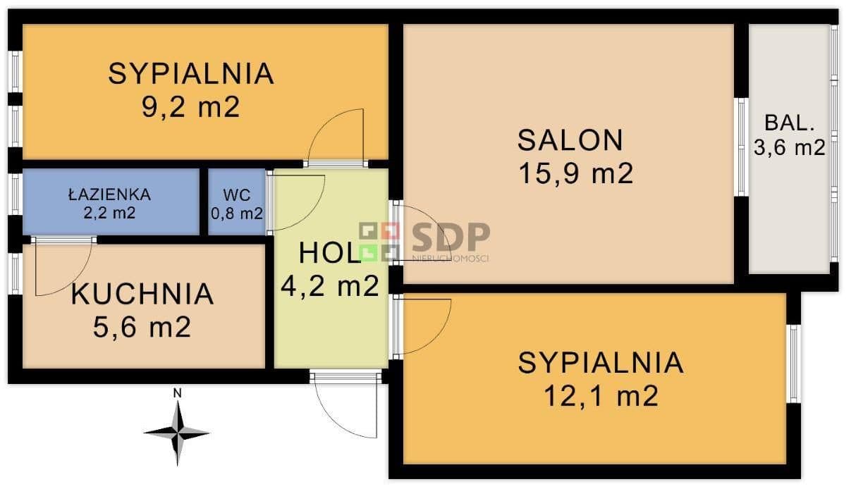 Mieszakanie nad Odrą 3 pokoje dla studentów - zdjęcie 20