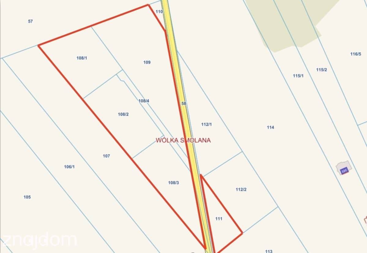 Wólka Smolana, gm. Brochów, 5 działek