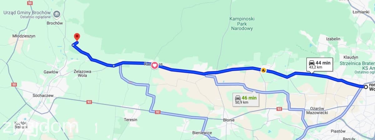 Wólka Smolana, gm. Brochów, 5 działek - zdjęcie 9