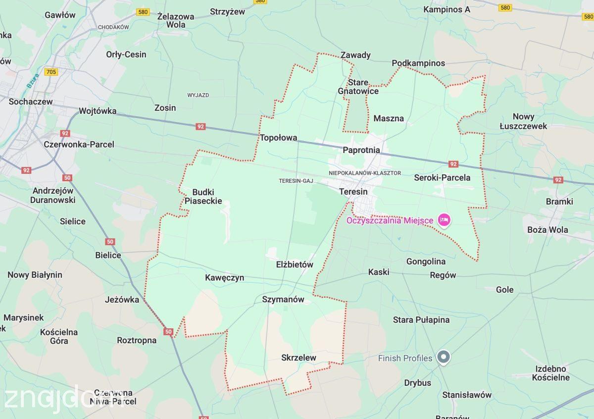 Teresin, MPZP P/U,  od 2 do 35 ha - zdjęcie 6