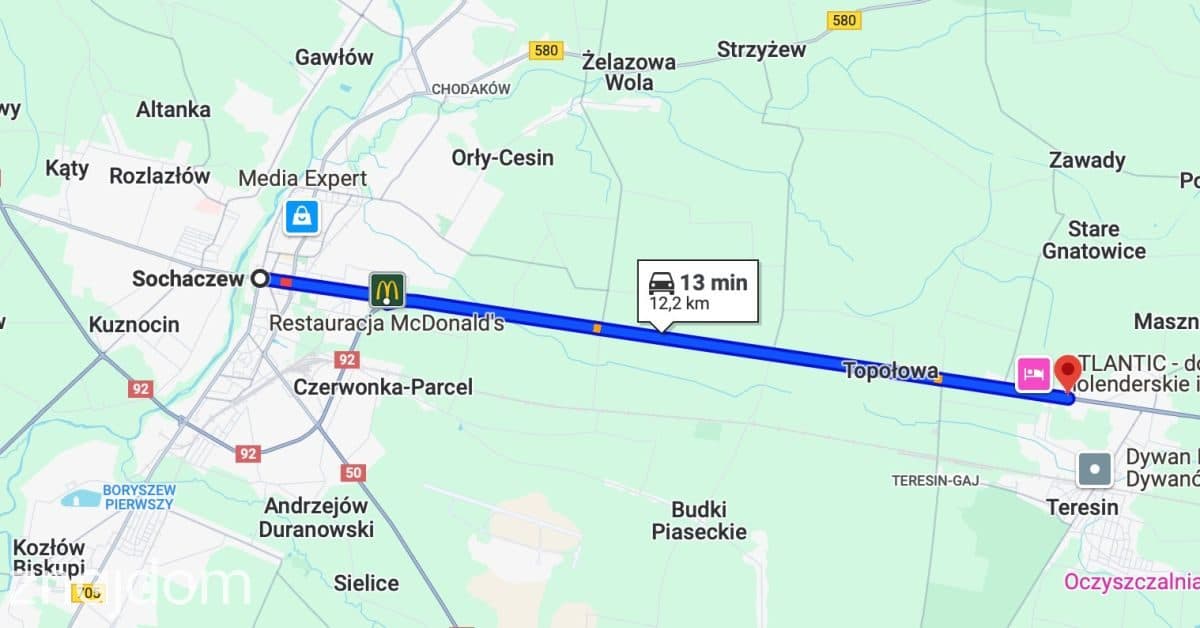 Teresin, MPZP P/U,  od 2 do 35 ha - zdjęcie 3