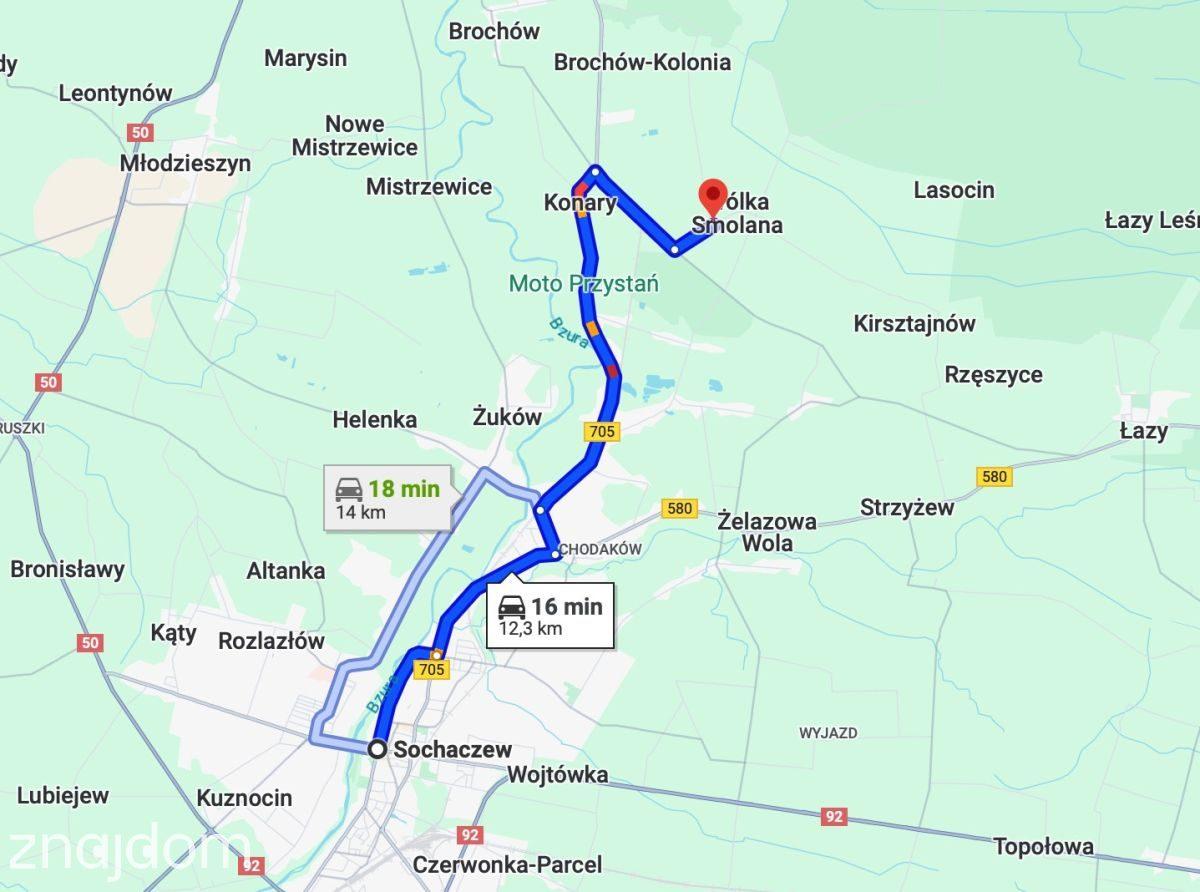 Wólka Smolana, gm. Brochów, media, las, KPN - zdjęcie 9