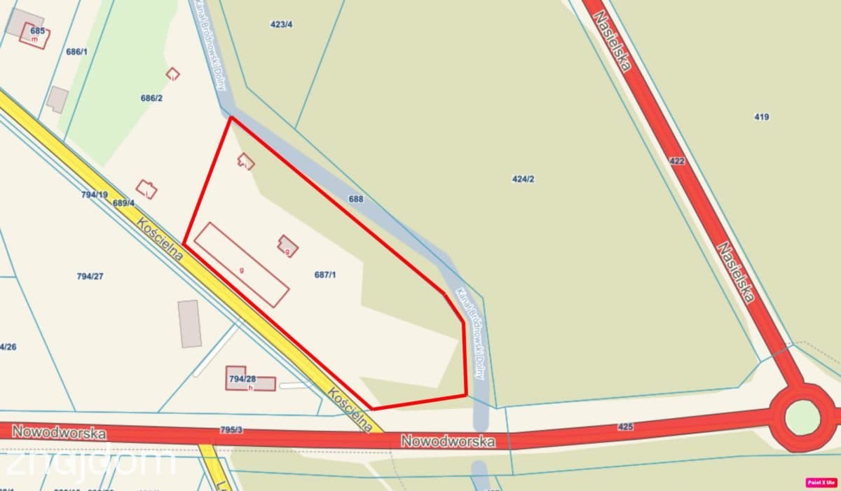 Usługi 9 775 m² przy DW631 | Skrzeszew | Potencjał - zdjęcie 3