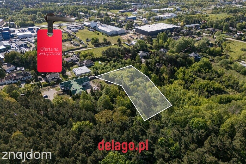 Duża działa budowlana przy lesie – Łazy - zdjęcie 11