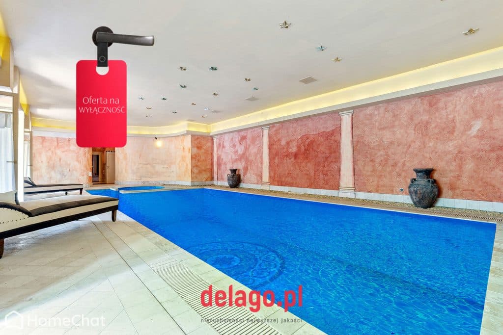 Dom Parterowy z basenem 652m2 działka 3134m2
