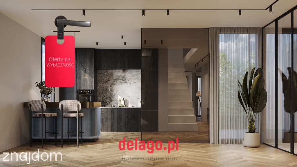Designerski, świeżo wykończony dom-Wilanow, 328m2 - zdjęcie 5