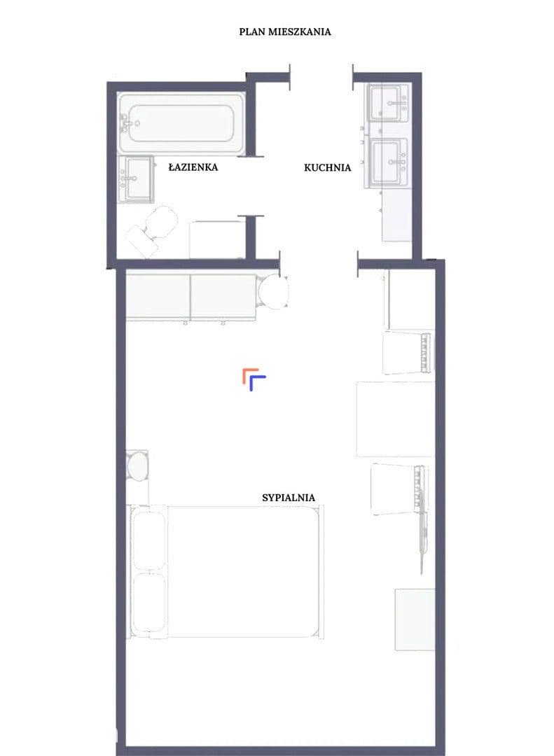 Kawalerka 10 min do metra Księcia Janusza - zdjęcie 8