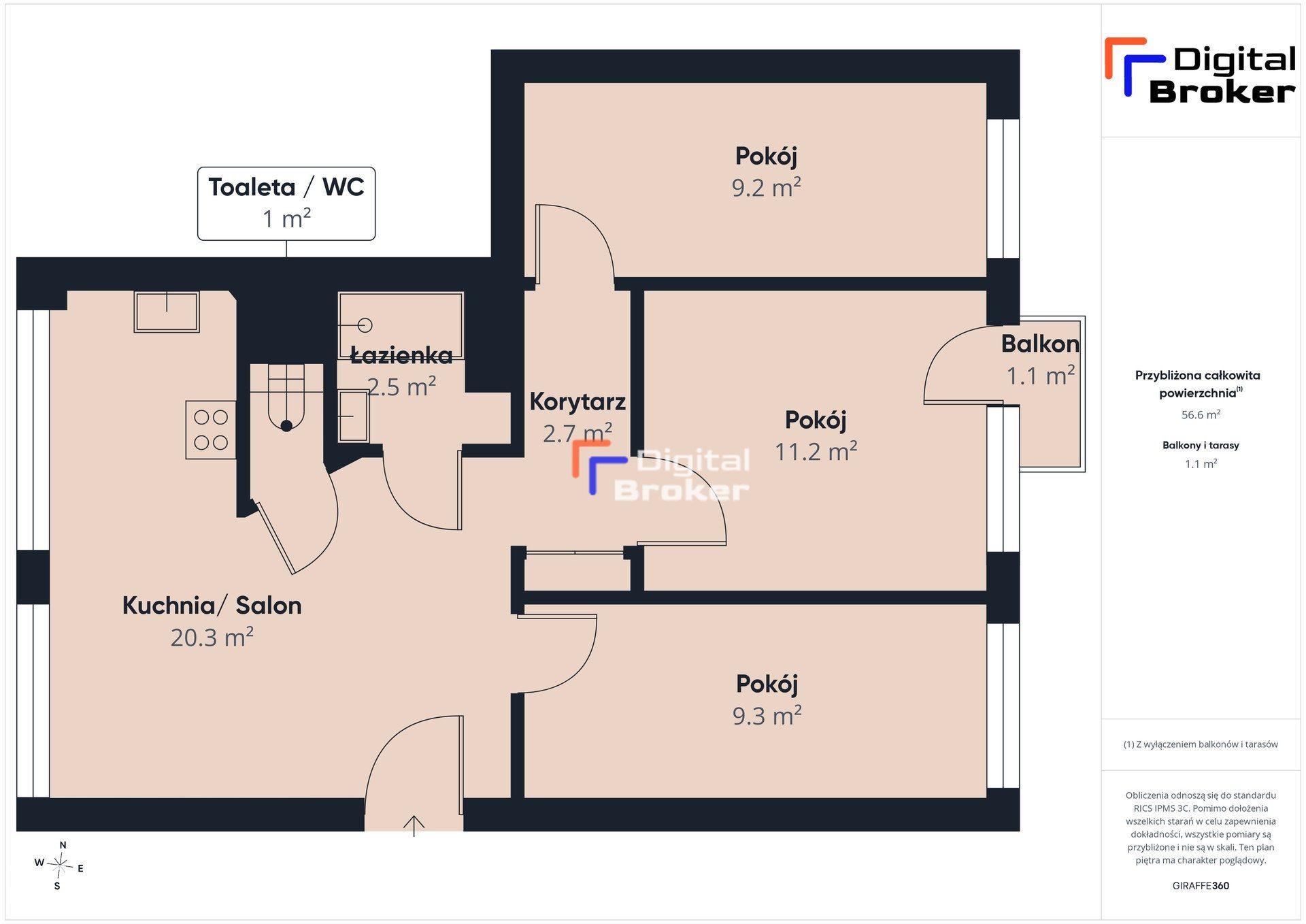 4 pokoje | po generalnym remoncie | balkon | LSM - zdjęcie 18