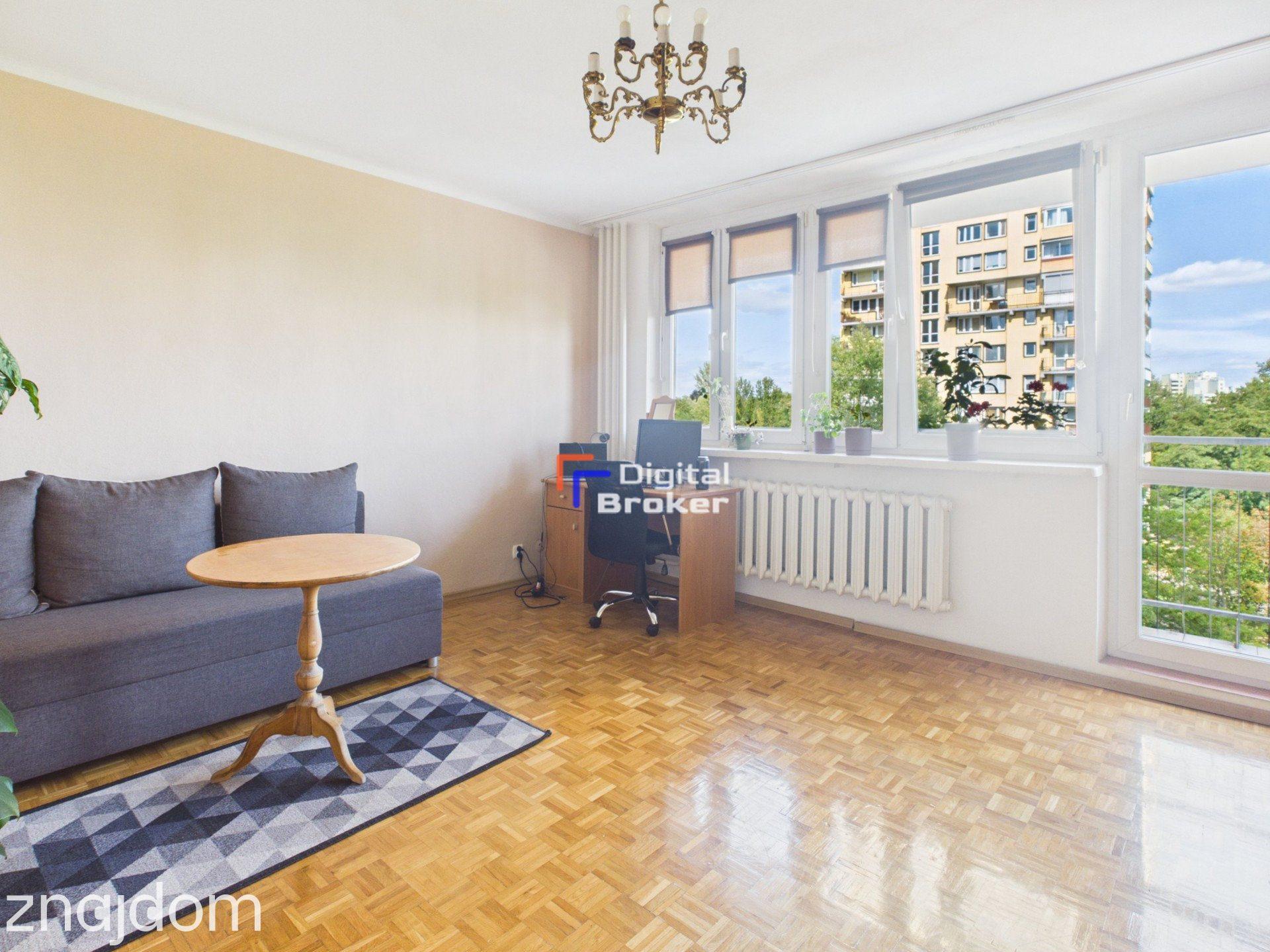 3 pokoje | 60,44 m² | Balkon | Bielany | Klaudyny