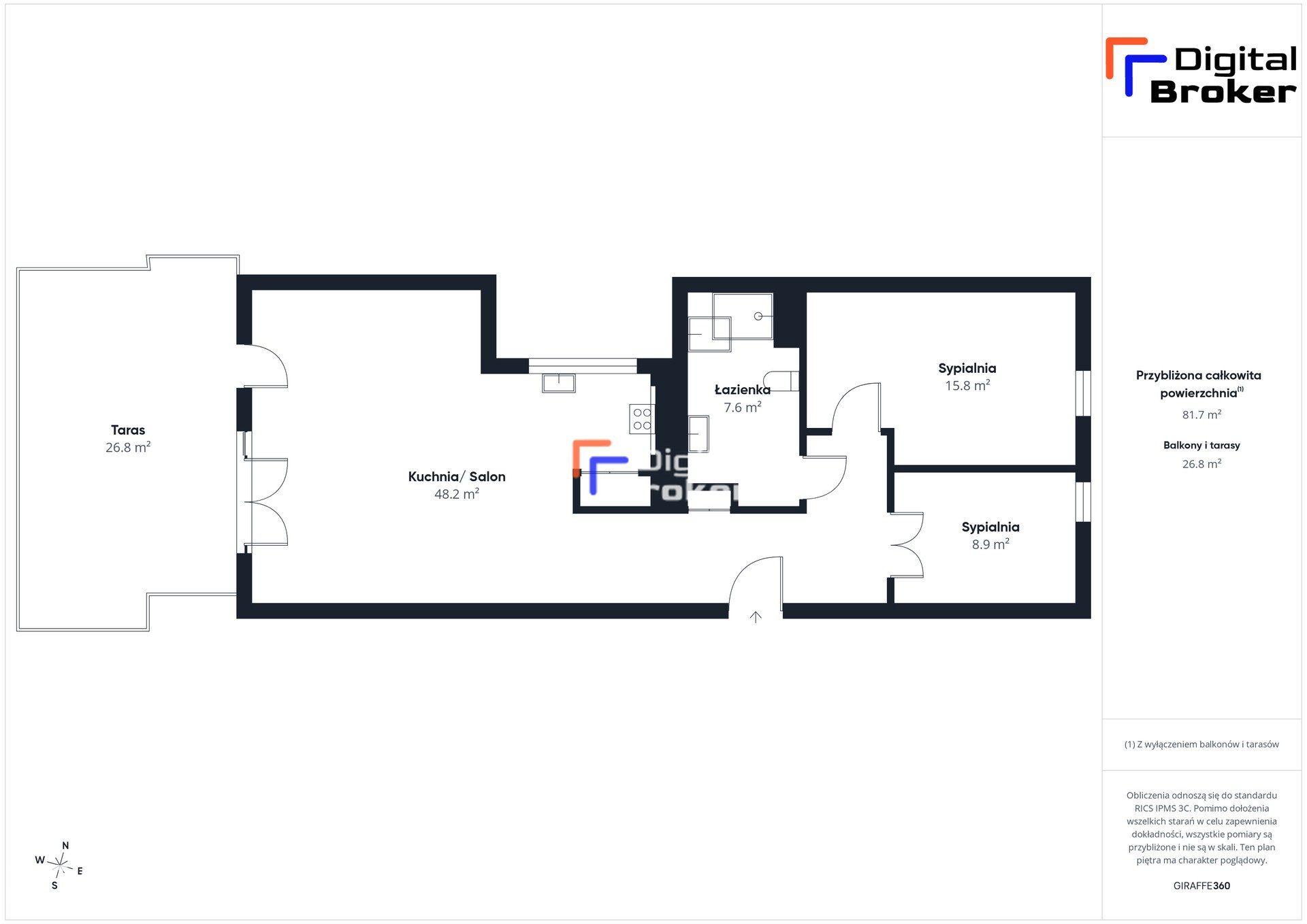 Luksusowe 3-pok mieszkanie Wawer | 26,5 m² tarasu | Wysoki standard - zdjęcie 18
