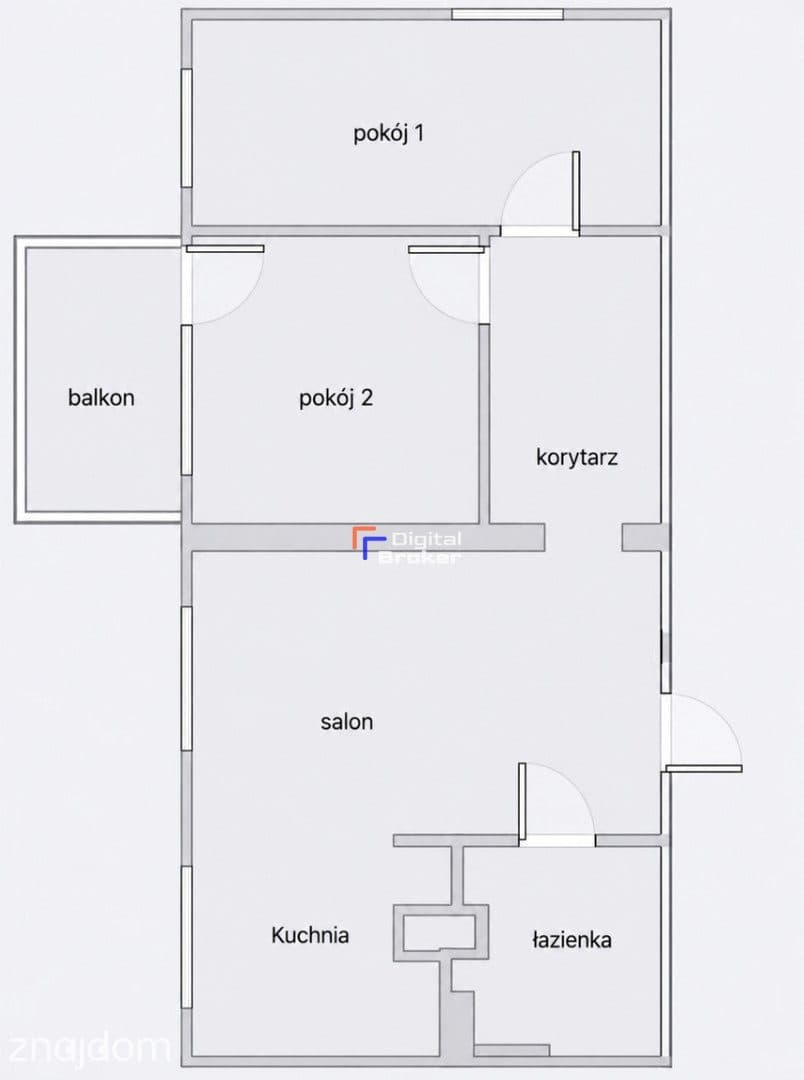 3 pokoje | Standard | Balkon | Kalinowszczyzna | 47,3 m² - zdjęcie 18
