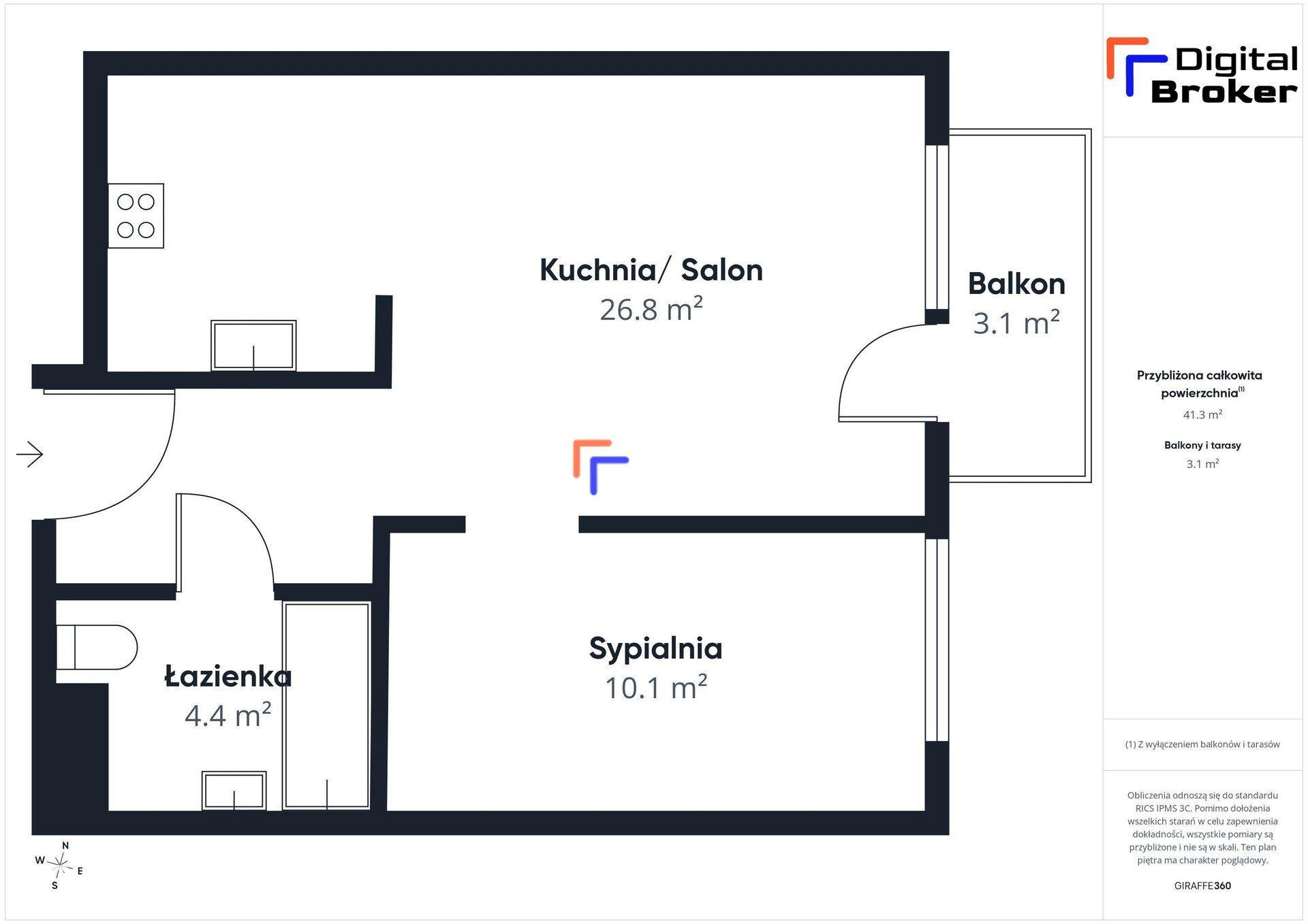 2 pokoje | 40,13 m² | Balkon | Garaż | Białołęka - zdjęcie 20
