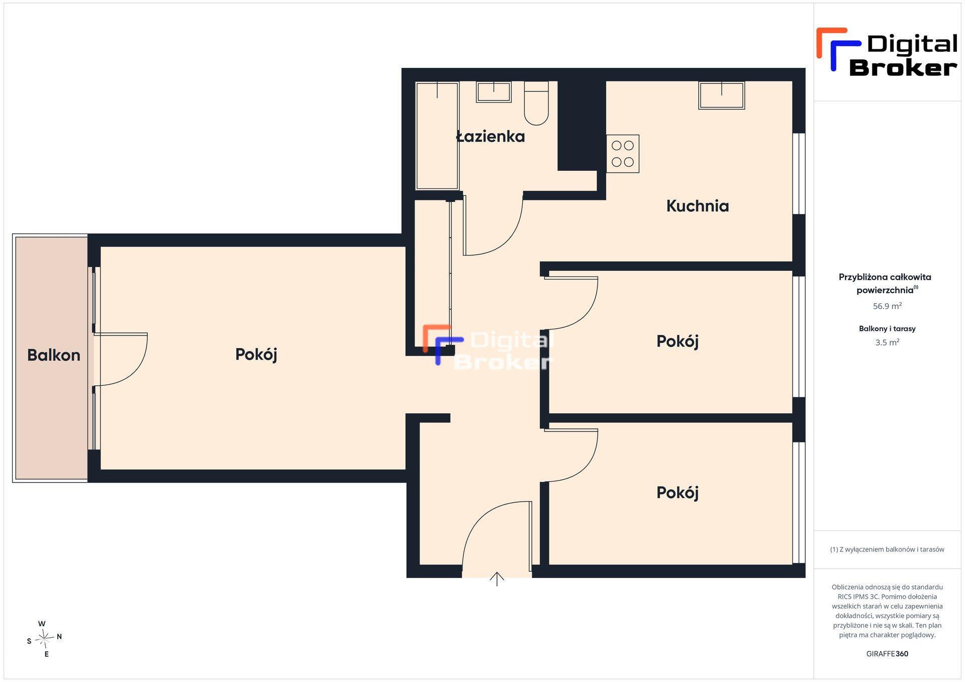 3 pokoje | Balkon | Garaż - zdjęcie 17