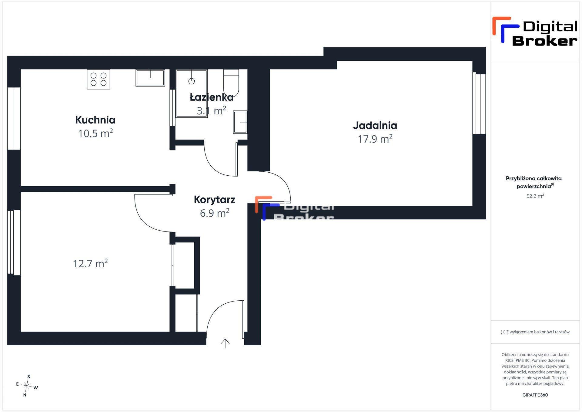 2 pokoje | 52 m² | budynek z czerwonej cegły | blisko planowanej stacji metra M3 | piwnica - zdjęcie 18