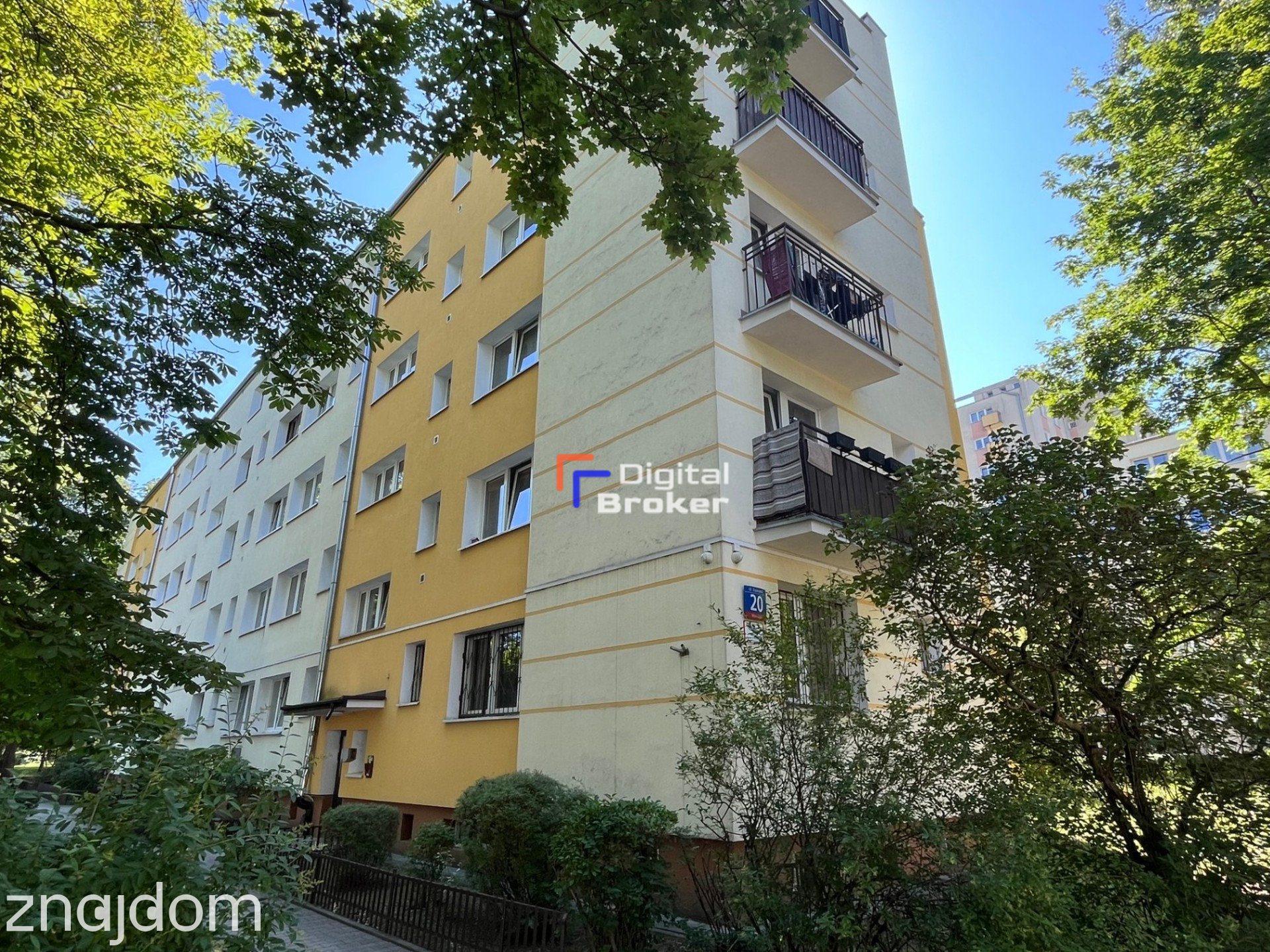 Inwestycyjne I 46,74m2 I 3 pokoje I balkon I zieleń i cisza