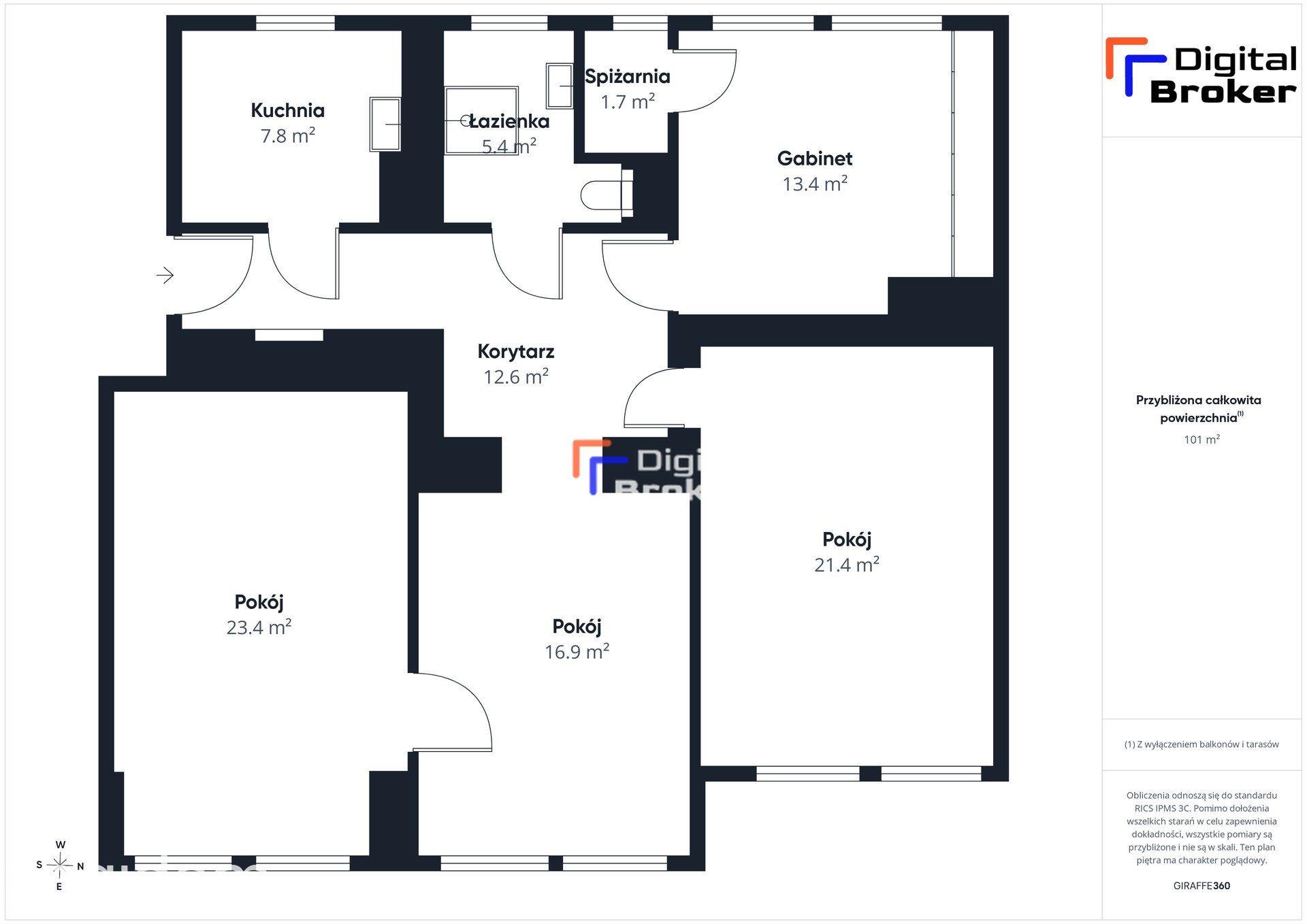 101m² / Inwestycja / Centrum miasta / klimatyzacja! - zdjęcie 11