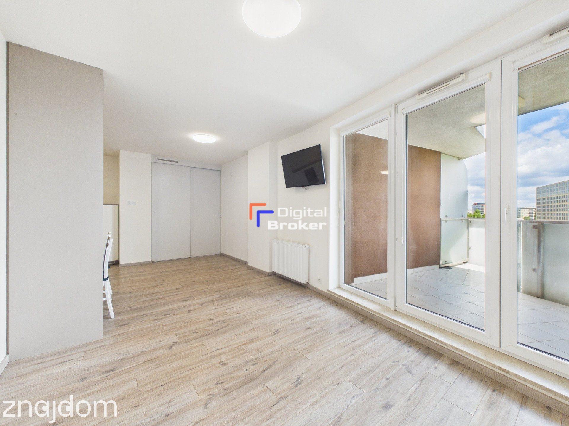 Studio z loggią | Manhattan Place | Metro Wilanowska | Ostatnie piętro - zdjęcie 3