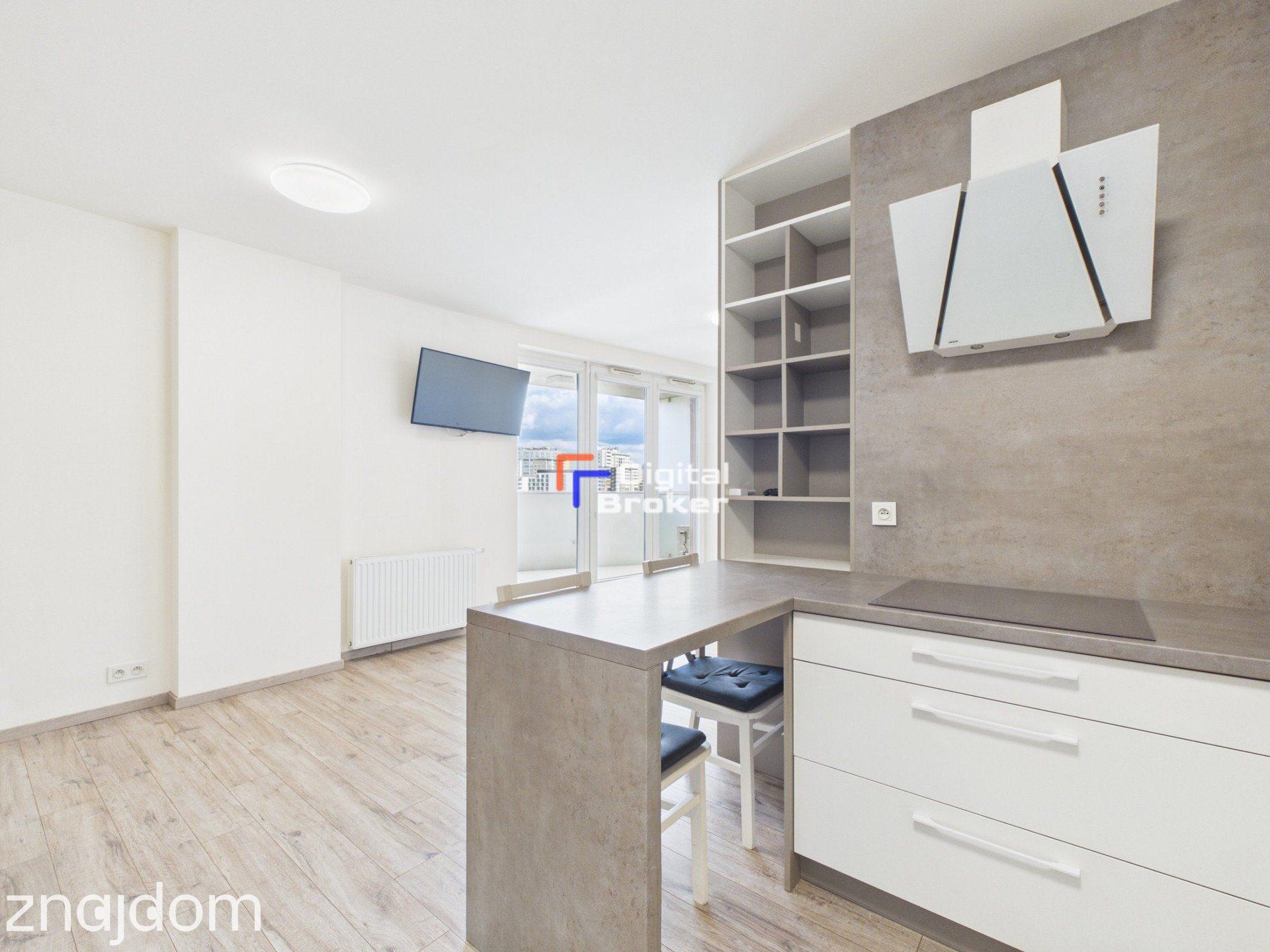 Studio z loggią | Manhattan Place | Metro Wilanowska | Ostatnie piętro - zdjęcie 6