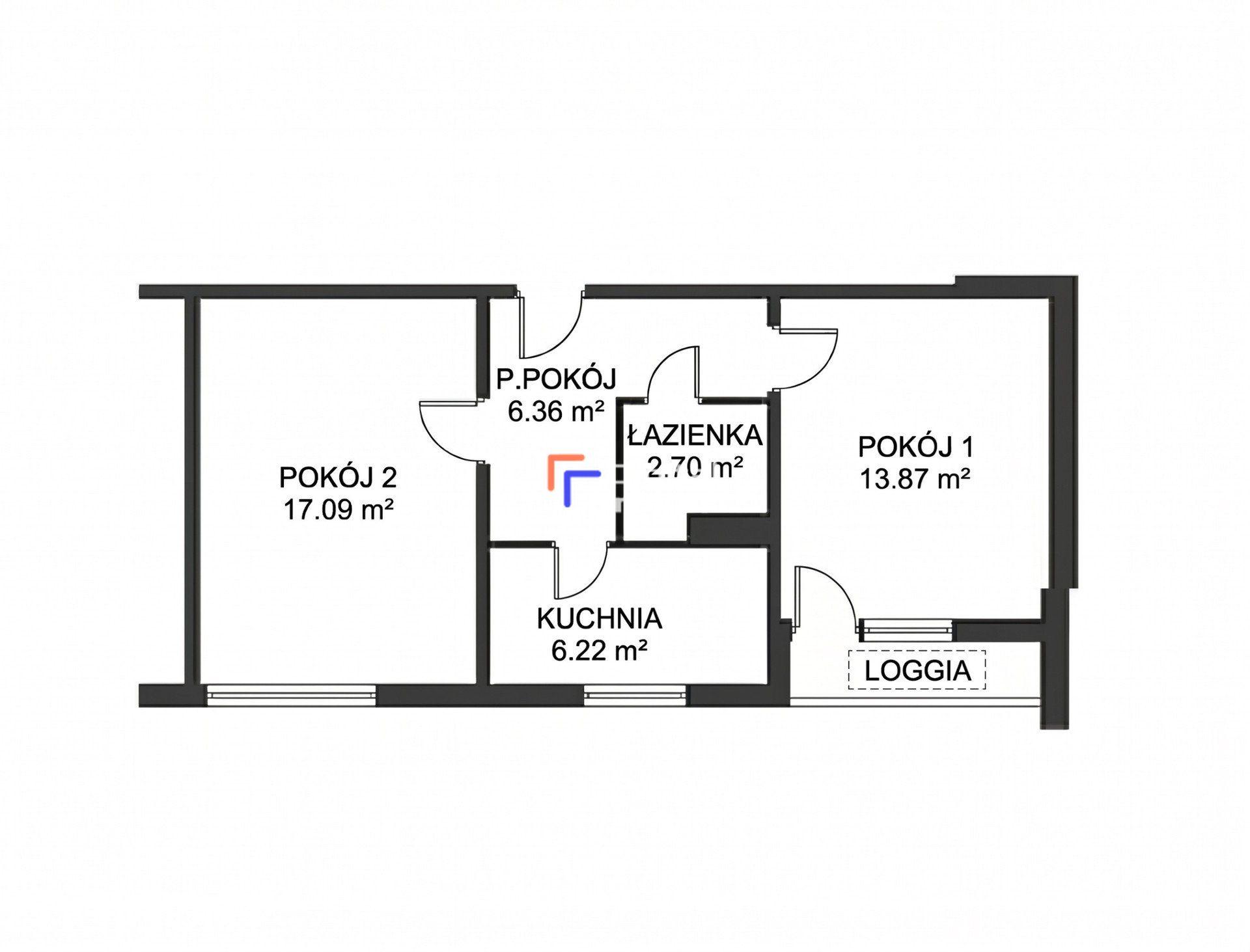 2 Pokoje / Rozkładowe / Loggia / Obok Park Podolski - zdjęcie 14
