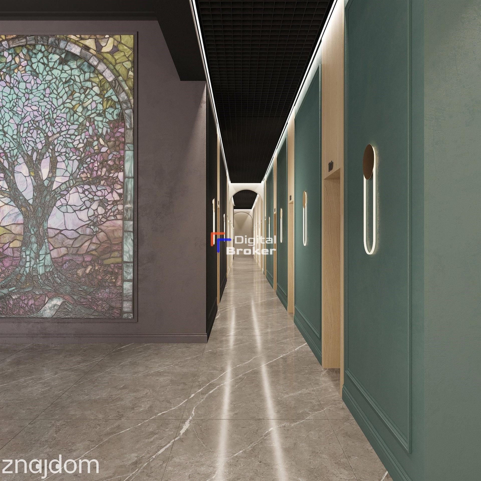 Wysoki Apartament 4,6m Z Ogródkiem ~ 8m2