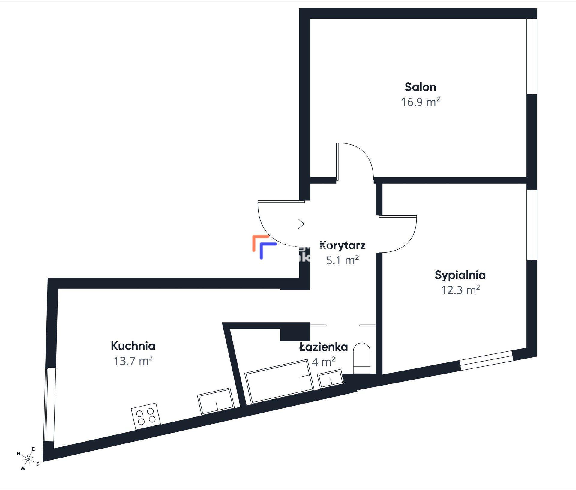 2 Pokoje / Dwustronne / 3 Piętro / Obok Park Staromiejski - zdjęcie 22