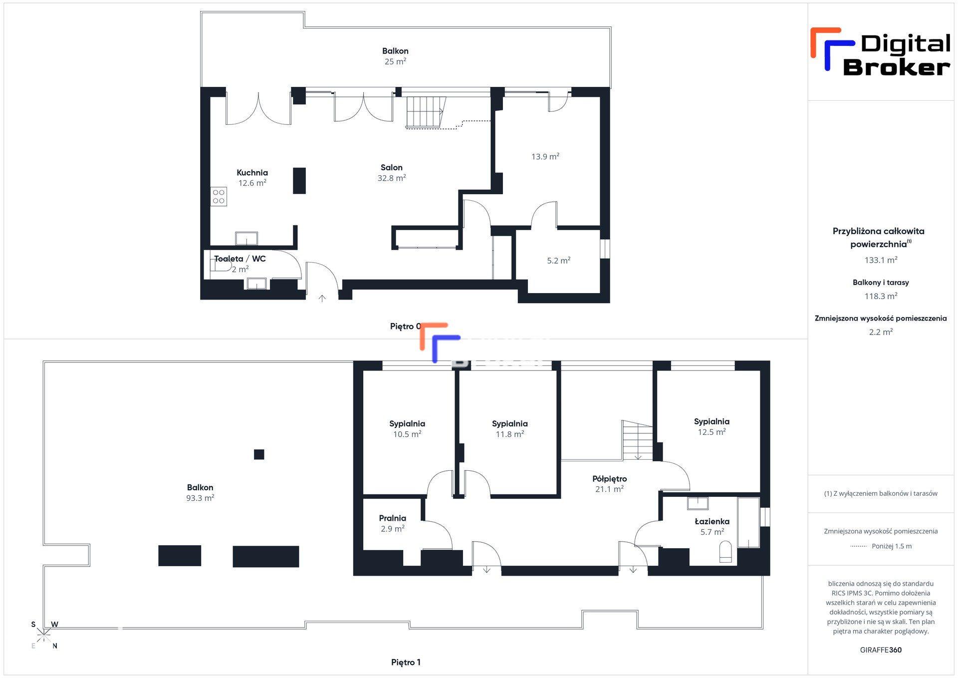 Widok na Karczówkę | 5 pokoi  | 2 tarasy | 136 m² - zdjęcie 14