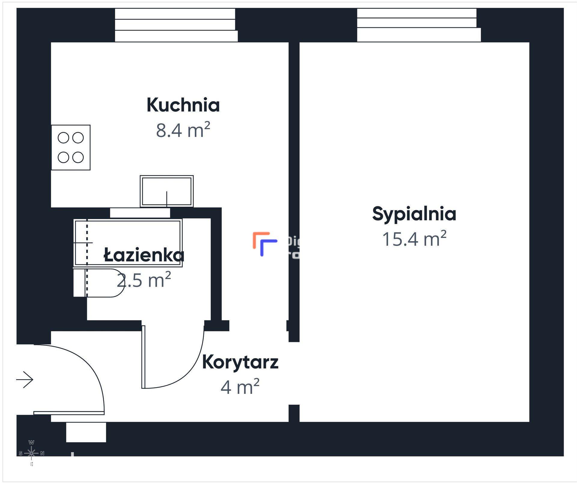 Idealna Lokalizacja / Kawalerka / Wysoki Parter / Fabryczna - zdjęcie 11