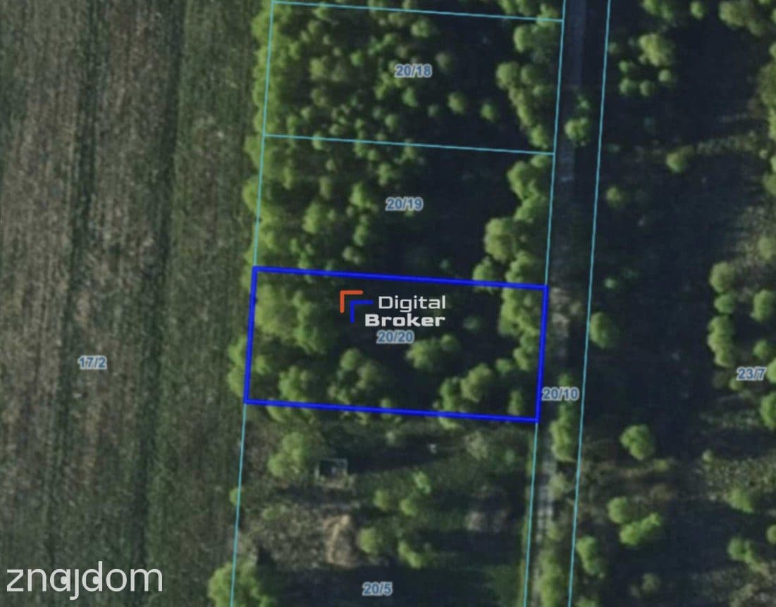 Działka 1248 m² | Czyżemin gm. Dłutów | MPZP | BUDOWLANA