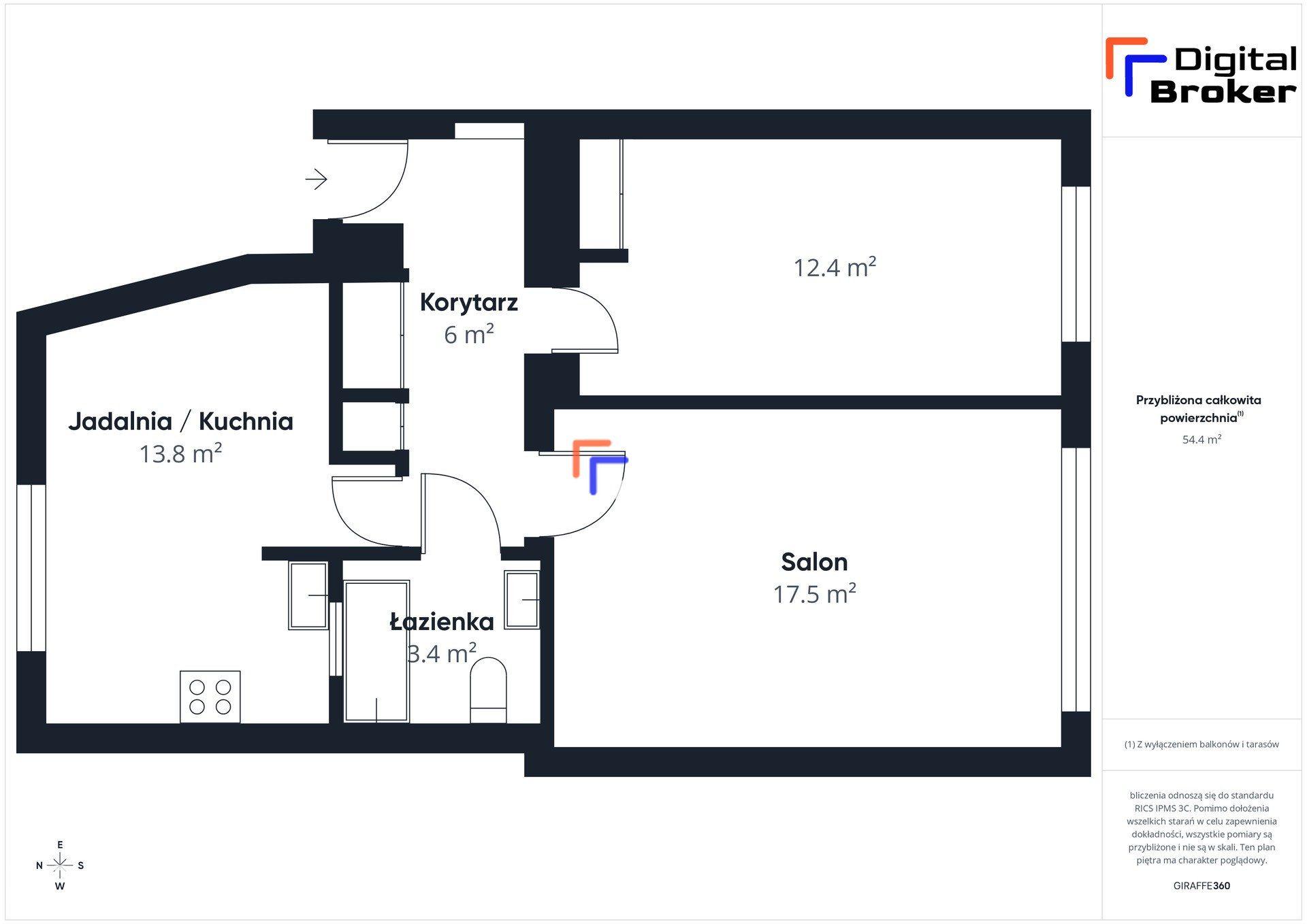 Wigury 8 Łódź*Parter*Do remontu*Przestronne 54,4m2 - zdjęcie 24