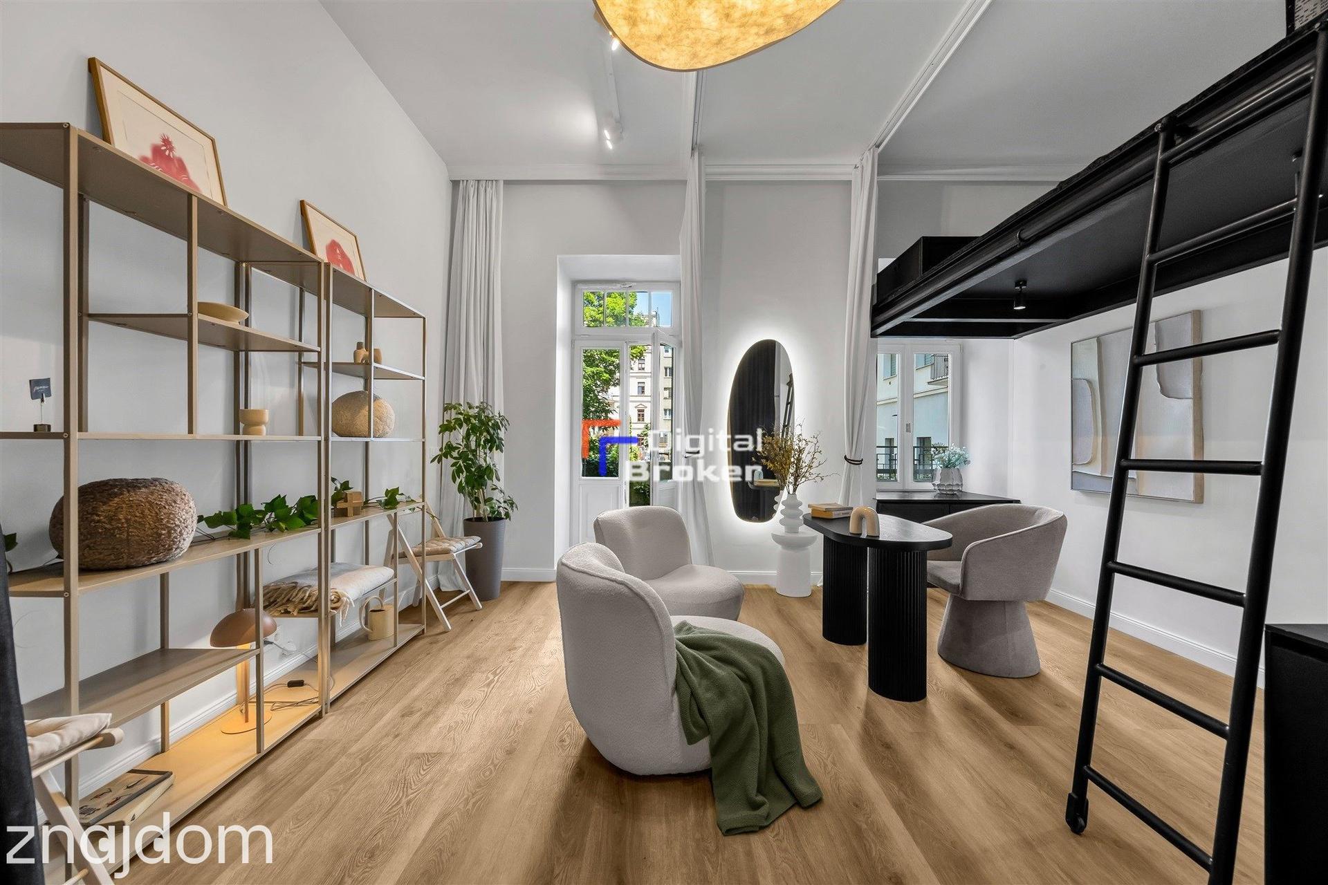 1 pok ⭐ 23,66m2 Ogródek ⭐ Hoża 50 Centrum