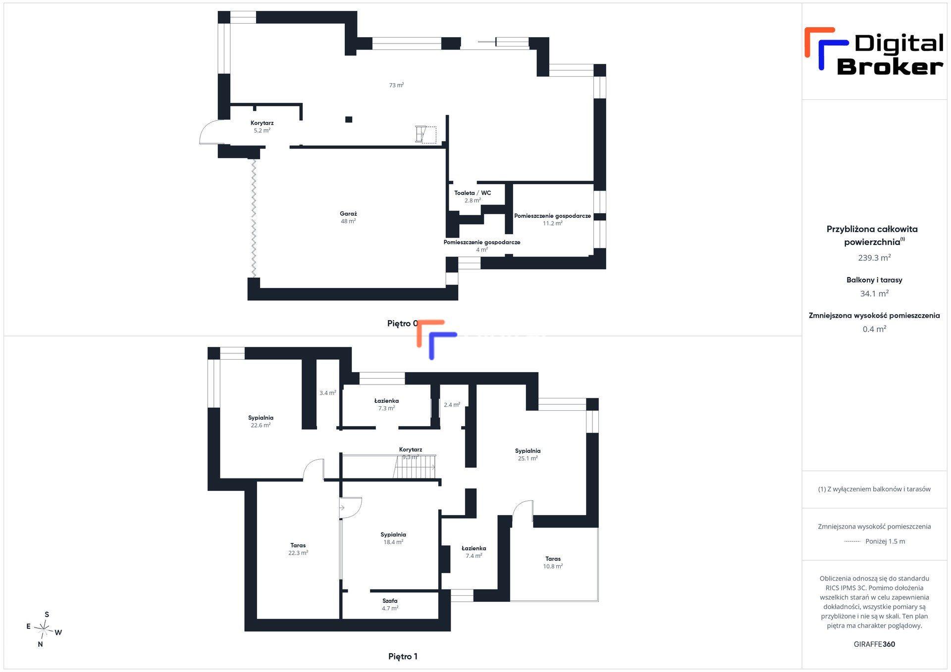 Willa 239 m² | 8 pokoi | duży garaż i działka! - zdjęcie 22
