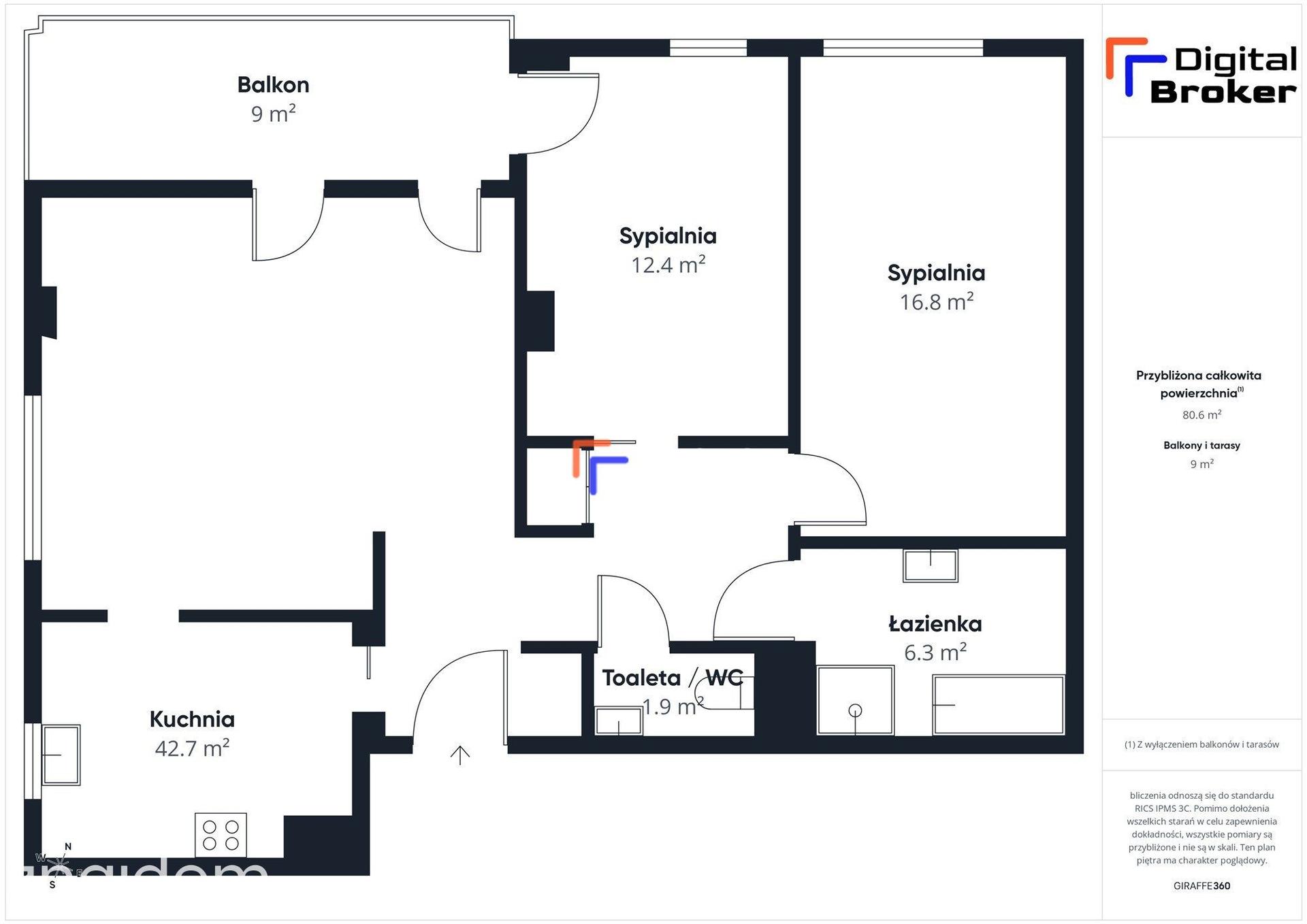 ⭐️Zamkniete osiedle⭐️80,77m²⭐️Widok na las⭐️ - zdjęcie 7