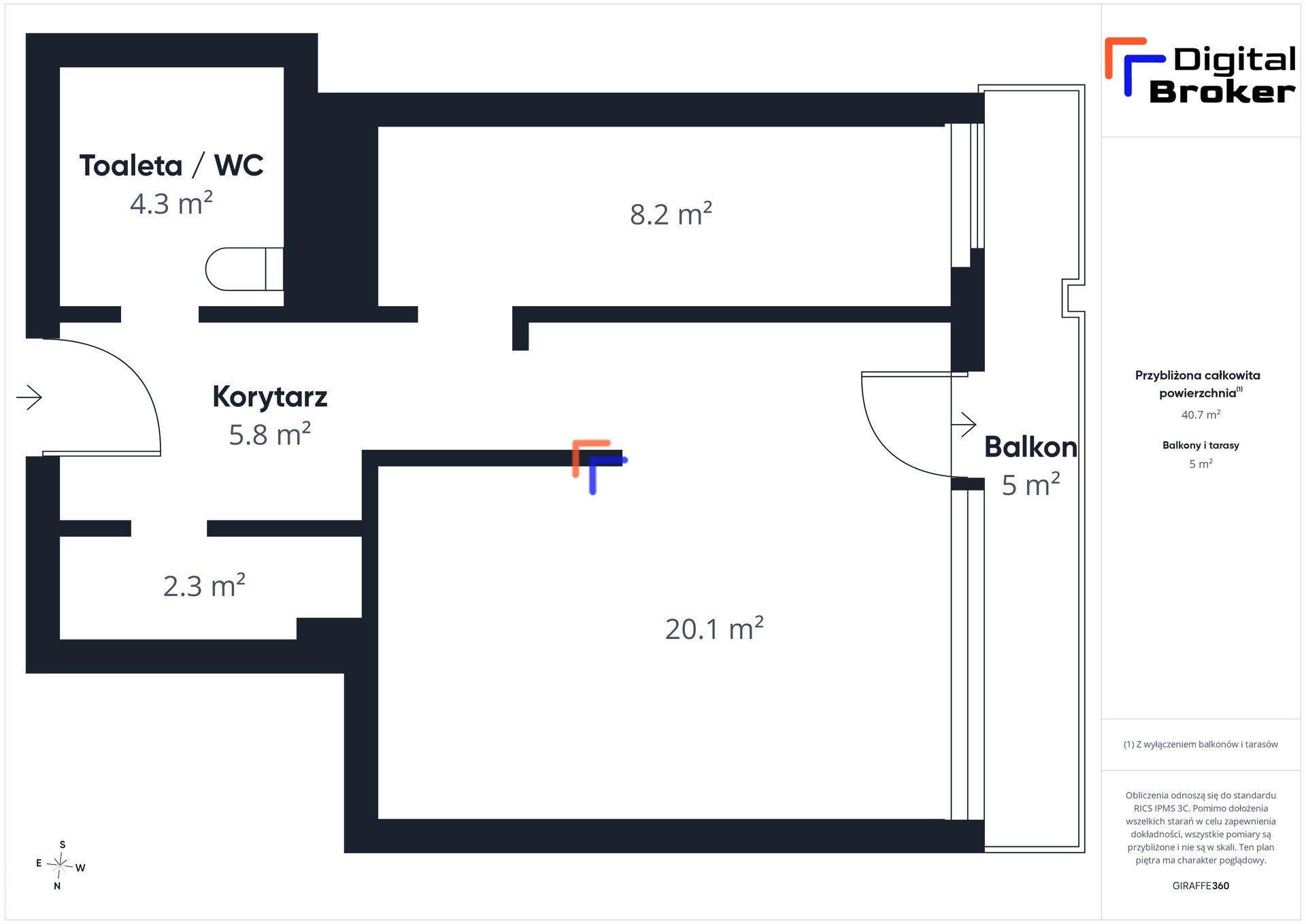 37 m2 | Os. Tysiąclecia | Park Śląski | 1/2 pokoje, widok! - zdjęcie 13