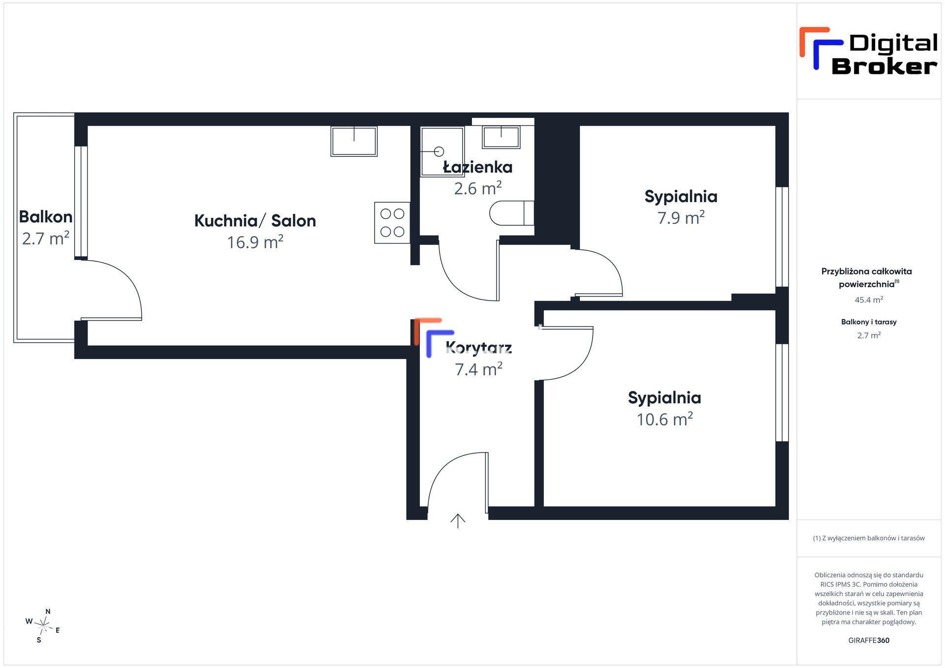 3 pokoje | Balkon | Po remoncie | Zarzew | komunikacja - zdjęcie 17