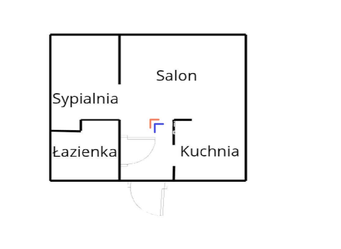 2 pokoje w ścisłym centrum Warszawy - zdjęcie 8