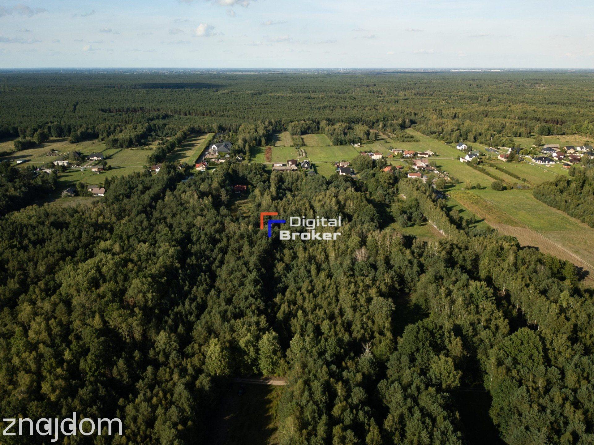 Działka 1,31 ha z warunkami zabudowy | Bartniki | Puszcza Mariańska - zdjęcie 3