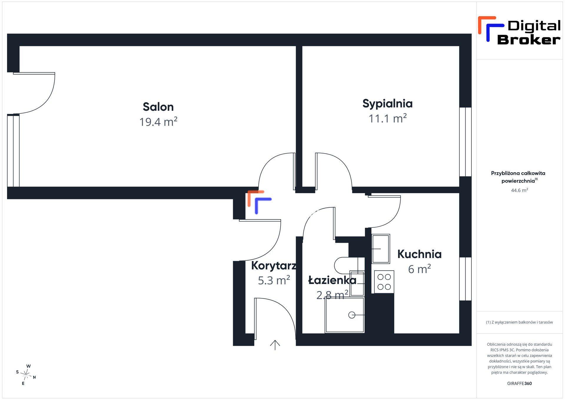 2 pokoje | BALKON | Spokojna okolica | os. Kaszubskie - zdjęcie 12