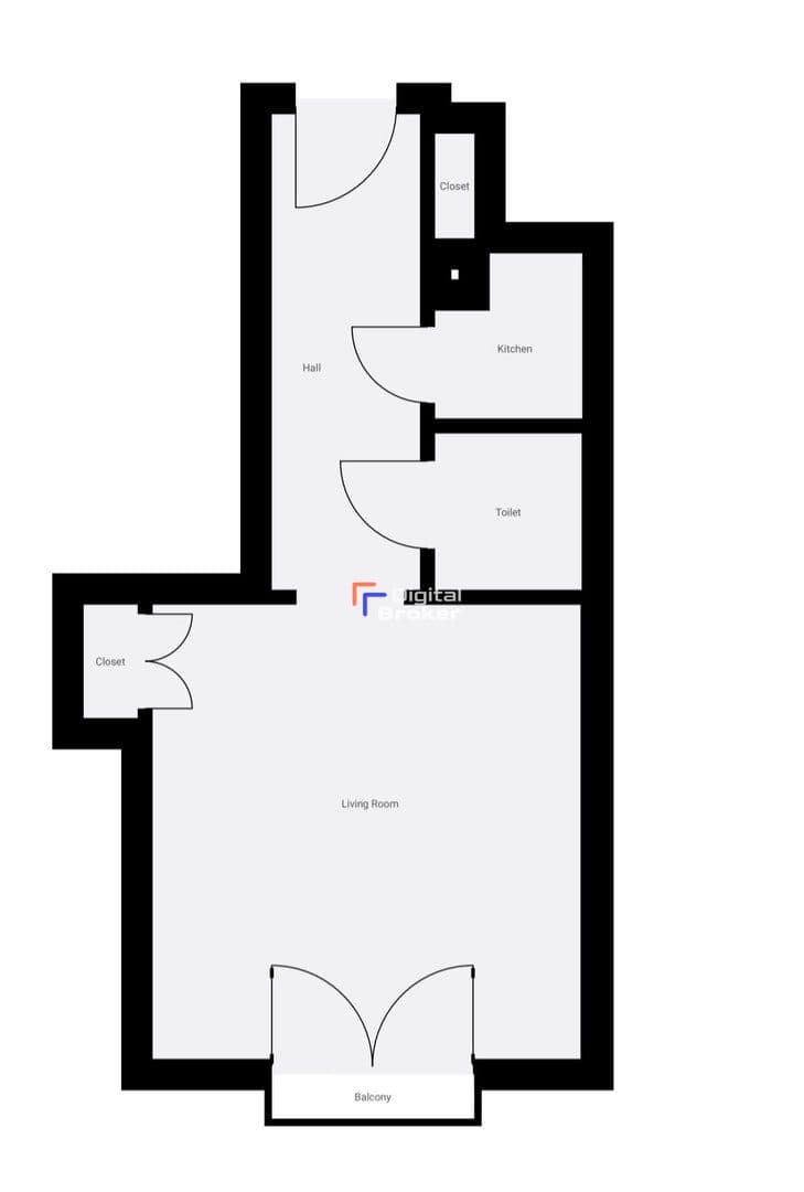 Kawalerka w Śródmieściu | 19 m² | ul. Chmielna